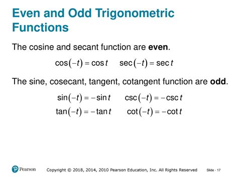 is cosecant odd or even|is cotangent even or odd.